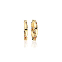  Sif Jakobs Jewellery - Ohrringe Ferrara Medio - 18K Gold Plattiert Mit Bunten Zirkonia - Beautiful Joy