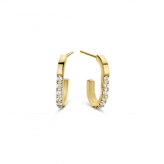 Melano Jewelry - Ohrringe Naomi cz - Gold - Beautiful Joy