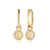 Sif Jakobs Jewellery - Ohrringe Portofino Lungo Mit Weissen Zirkonia - 18K Gold Plattiert - Beautiful Joy