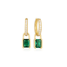  Sif Jakobs Jewellery - Ohrringe Roccanova - 18k vergoldet, mit grünen zirconia - Gold - Beautiful Joy