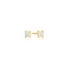 Sif Jakobs Jewellery - Ohrringe Roccanova Piccolo - 18k vergoldet, mit weissen Zirkonia - Gold - Beautiful Joy