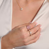 Sif Jakobs Jewellery - Ring Capizzi vergoldet mit pinken Zirkonia - 50 - 16.00 mm - Beautiful Joy