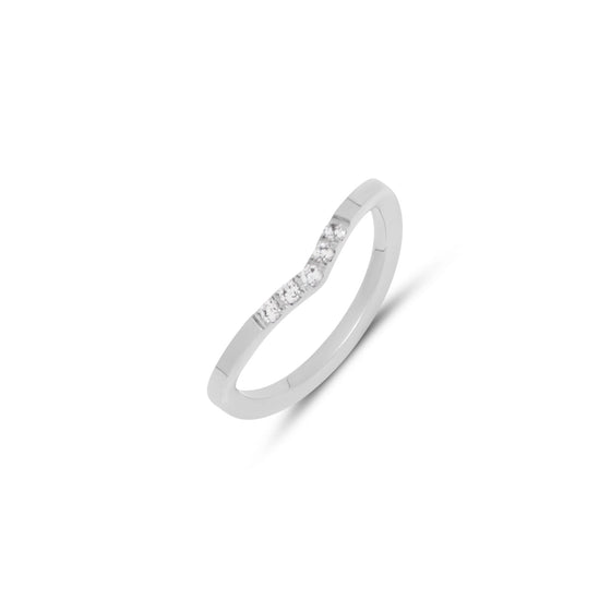 Melano Jewelry - Ring Charly cz - Silber - Beautiful Joy