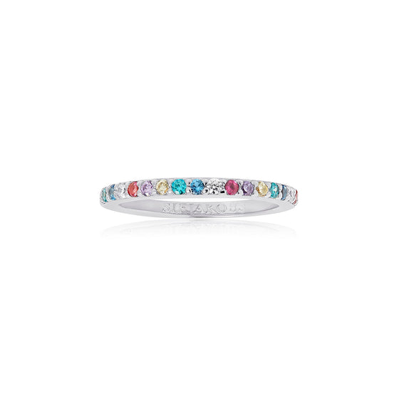 Sif Jakobs Jewellery - Ring Corte Uno Mit Bunten Zirkonia - 50 – 16.00 mm - Beautiful Joy