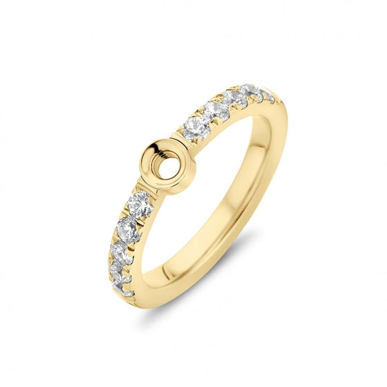 Melano Jewelry - Ring Crystal cz - Gold - Beautiful Joy