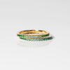 Sif Jakobs Jewellery - Ring Ellera - 18k vergoldet, mit grünem Farbverlauf - 50 - 16.00 mm - Beautiful Joy