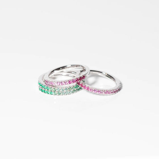 Sif Jakobs Jewellery - Ring Ellera - mit grünem Farbverlauf - 50 - 16.00 mm - Beautiful Joy