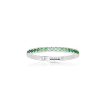  Sif Jakobs Jewellery - Ring Ellera - mit grünem Farbverlauf - 50 - 16.00 mm - Beautiful Joy