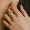 Sif Jakobs Jewellery - Ring Ellera Uno Grande - mit einem weissen Zirkonia - Silber - Beautiful Joy