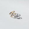 Sif Jakobs Jewellery - Ring Ellisse Carezza Grande - 18K vergoldet mit weissen Zirkonia - 52 - 16.50 mm - Beautiful Joy