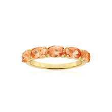 Sif Jakobs Jewellery - Ring Ellisse Cinque - 18k vergoldet, mit champagnerfarbenen Zirkonia - 50 - 16.00 mm - Beautiful Joy