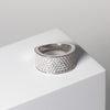 Sif Jakobs Jewellery - Ring Feline Concavo - mit weissen Zirkonia - 50 - 16.00 mm - Beautiful Joy