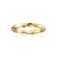  Sif Jakobs Jewellery - Ring Ferrara Piccolo Pianura - 18K Gold Plattiert - 50 – 16.00 mm - Beautiful Joy