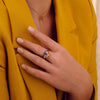 Sif Jakobs Jewellery - Ring Grande Ivrea vergoldet mit bunten Zirkonia - 50 - 16.00 mm - Beautiful Joy