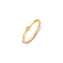  Melano Jewelry - Ring Mini CZ Crysolite - Gold - Beautiful Joy