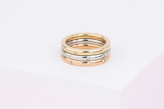 Melano Jewelry - Ring Nori cz - Gold - Beautiful Joy