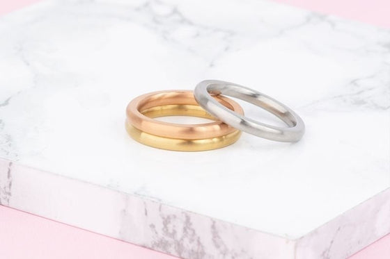 Melano Jewelry - Ring Nori Matt - Gold - Beautiful Joy