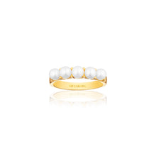  Sif Jakobs Jewellery - Ring Padua - 18k Gold plattiert mit Süsswasserperlen - Gold - Beautiful Joy