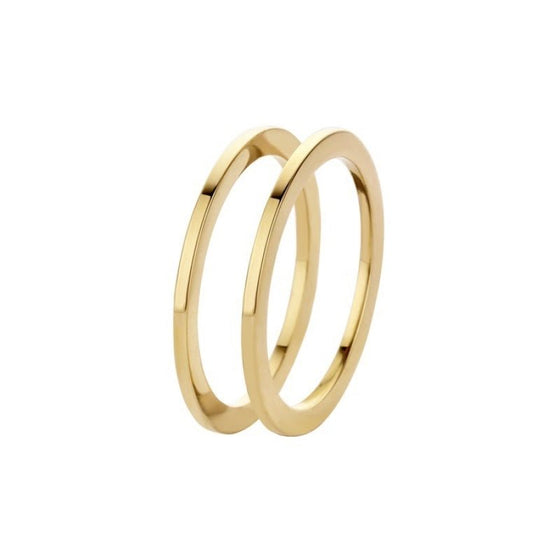 Melano Jewelry - Ring Sadé (2 Ringe) - Gold - Beautiful Joy