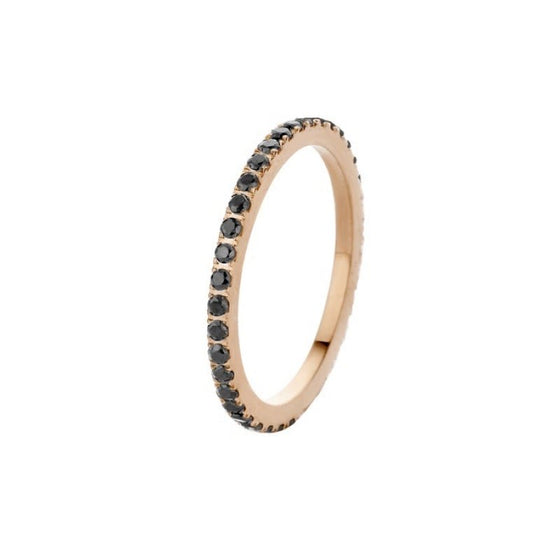 Melano Jewelry - Ring Sadé cz - Black - Beautiful Joy