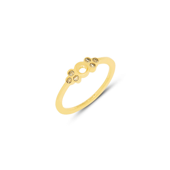 Melano Jewelry - Ring Thera Champagne - Gold - Beautiful Joy