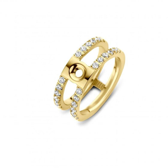 Melano Jewelry - Ring Trista cz - Gold - Beautiful Joy