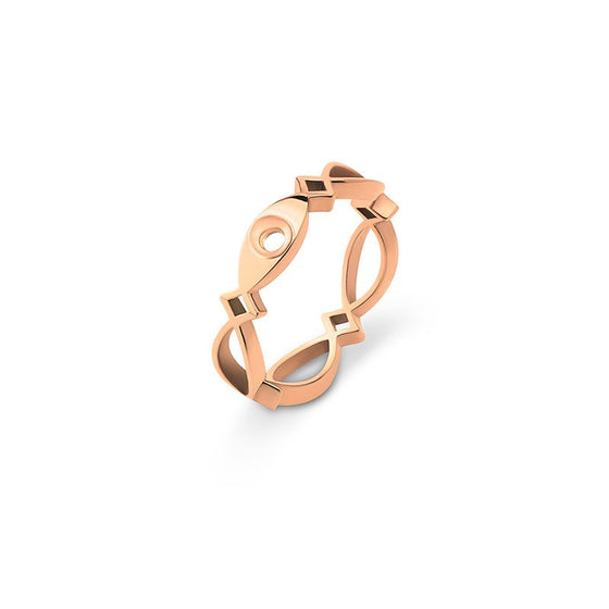 Melano Jewelry - Ring Trix - Rosegold - Beautiful Joy