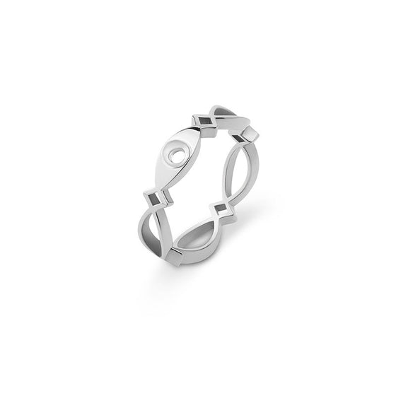 Melano Jewelry - Ring Trix - Silber - Beautiful Joy