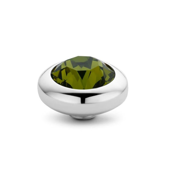 Melano Jewelry - Wechselstein Basic CZ Vivid 5mm - Olive - Beautiful Joy