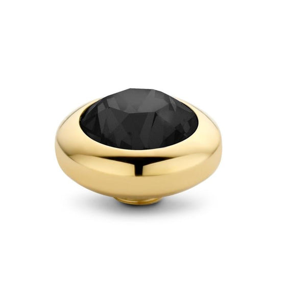 Melano Jewelry - Wechselstein Basic CZ Vivid 7mm - Black - Beautiful Joy