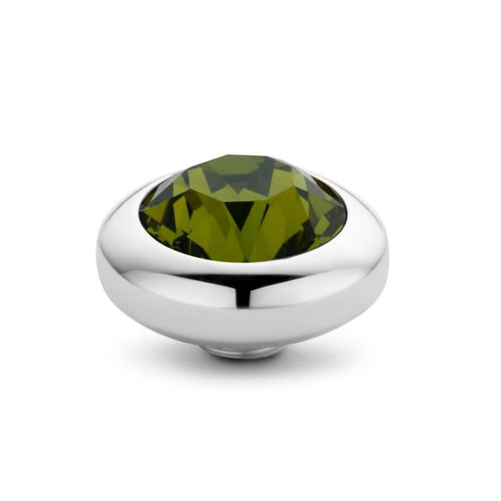 Melano Jewelry - Wechselstein Basic CZ Vivid 7mm - Olive - Beautiful Joy
