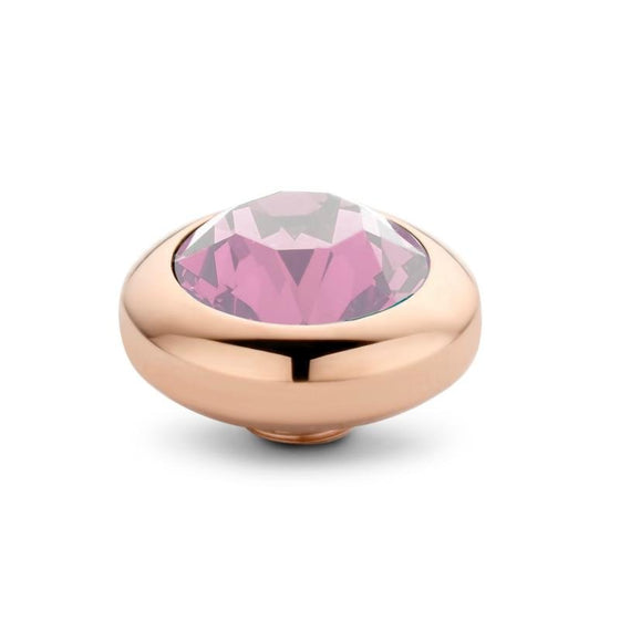 Melano Jewelry - Wechselstein Basic CZ Vivid 7mm - Pink - Beautiful Joy