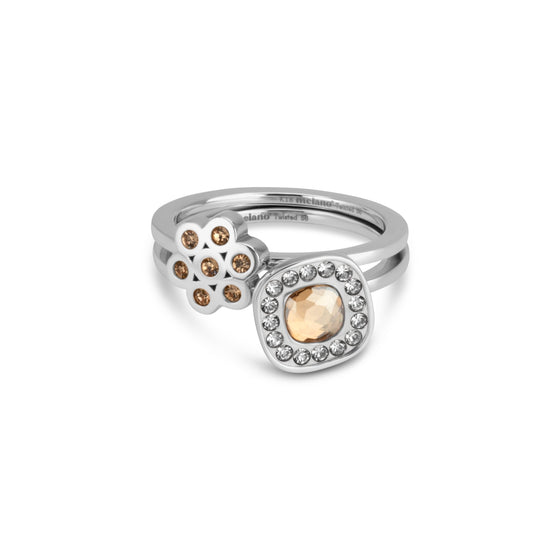 Melano Jewelry - Wechselstein Bloom - Gold - Beautiful Joy