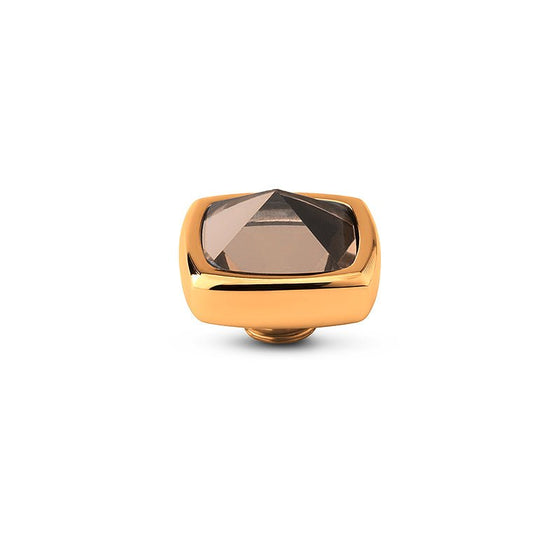 Melano Jewelry - Wechselstein Boxy CZ - Gold - Beautiful Joy
