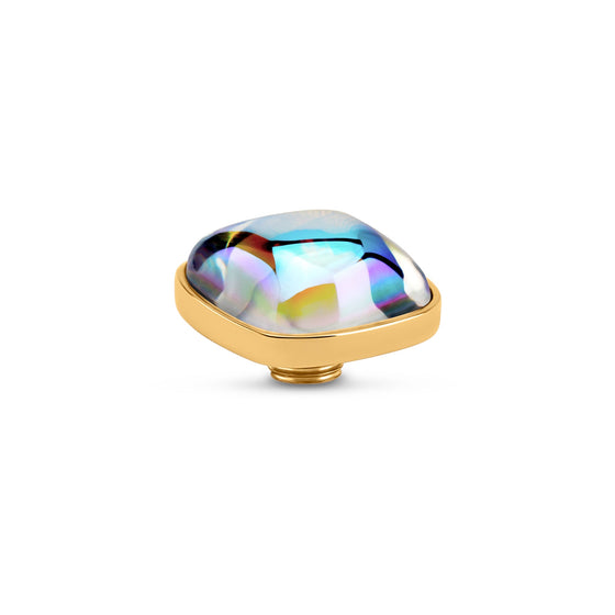 Melano Jewelry - Wechselstein Bulb Square - Gold - Beautiful Joy