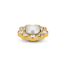  Melano Jewelry - Wechselstein Floral Pearl - Gold - Beautiful Joy