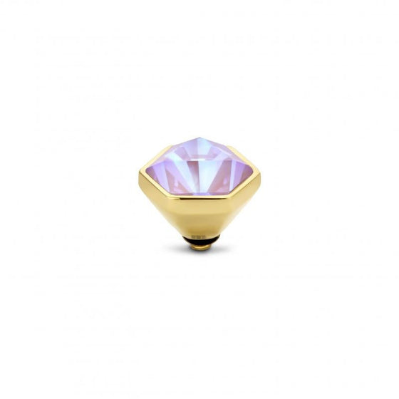 Melano Jewelry - Wechselstein Hexa Stone - Crystal Lavendel Delite - Beautiful Joy