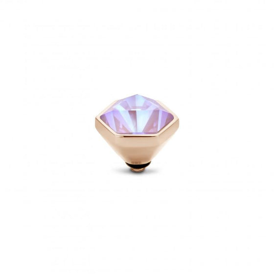 Melano Jewelry - Wechselstein Hexa Stone - Crystal Lavendel Delite - Beautiful Joy