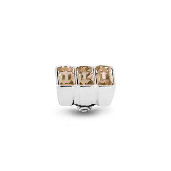 Melano Jewelry - Wechselstein Multi Baguette - Light Colorado - Beautiful Joy