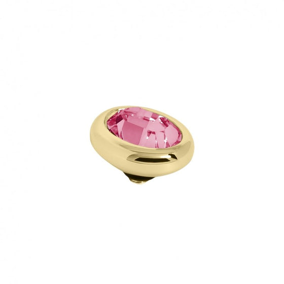 Melano Jewelry - Wechselstein Oval - Rose - Beautiful Joy