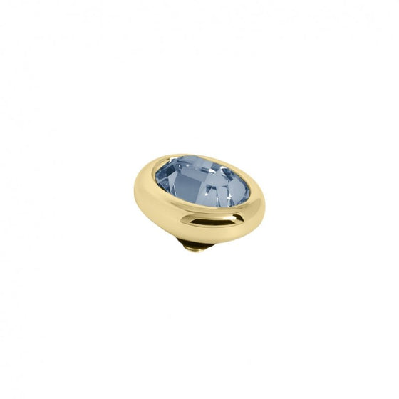 Melano Jewelry - Wechselstein Oval - Denim Blue - Beautiful Joy