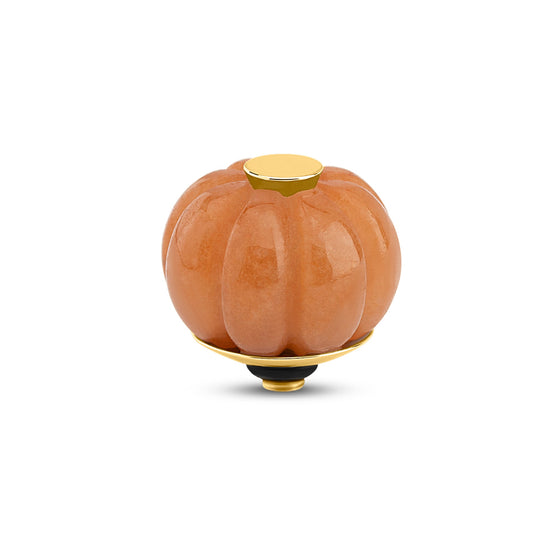 Melano Jewelry - Wechselstein Pumpkin - Gold - Beautiful Joy