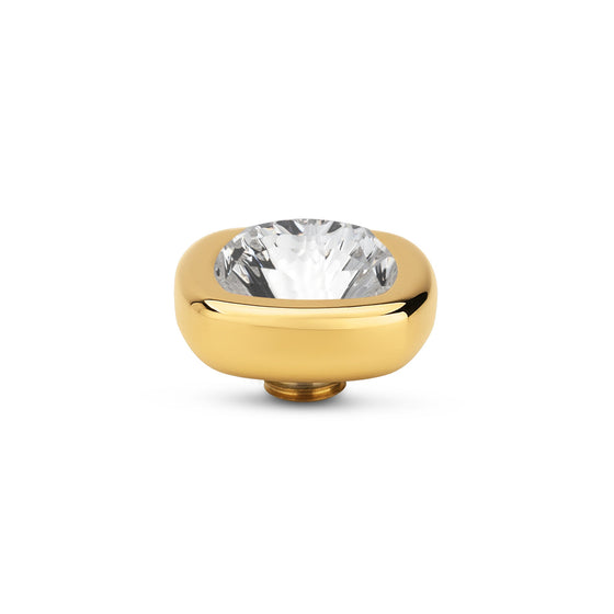 Melano Jewelry - Wechselstein Quadrate - Gold - Beautiful Joy