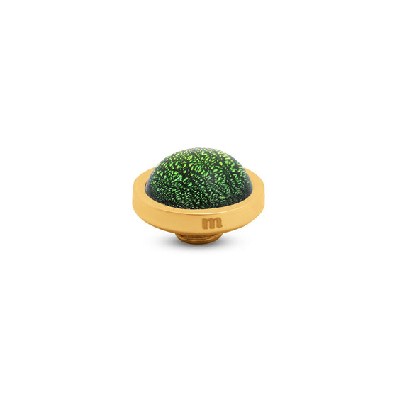 Melano Jewelry - Wechselstein Shimmer Vivid - Green Goldstone - Beautiful Joy