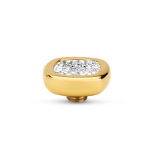  Melano Jewelry - Wechselstein Shiny Square - Gold - Beautiful Joy