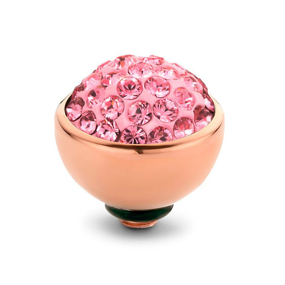 Melano Jewelry - Wechselstein Shiny Twisted - Light Rose - Beautiful Joy