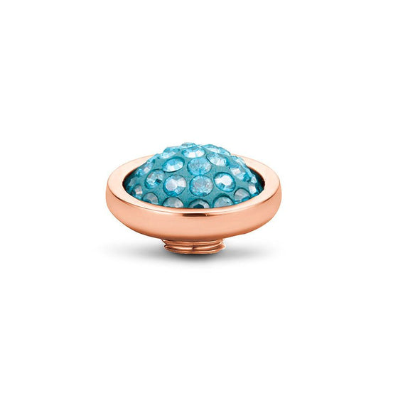Melano Jewelry - Wechselstein Shiny Vivid - Aquamarine - Beautiful Joy