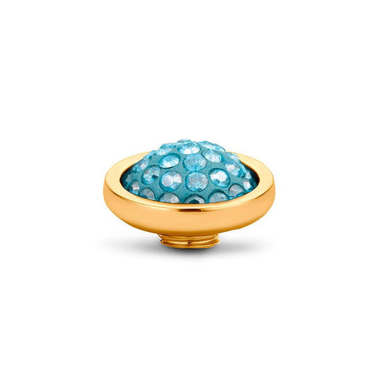 Melano Jewelry - Wechselstein Shiny Vivid - Aquamarine - Beautiful Joy
