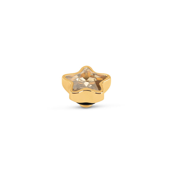 Melano Jewelry - Wechselstein Star - Gold - Beautiful Joy