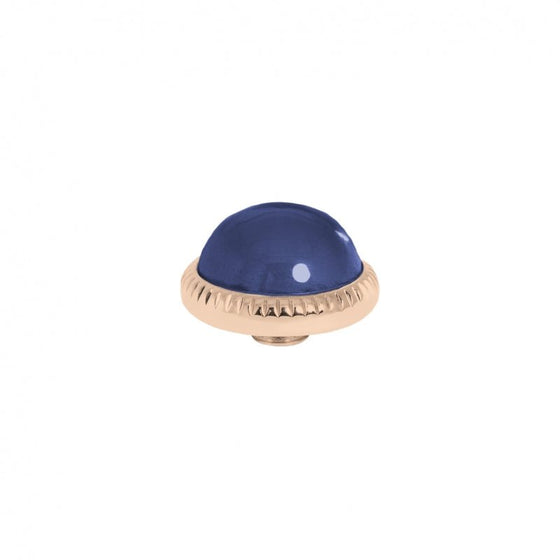 Melano Jewelry - Wechselstein Striped cz - Navy Blue - Beautiful Joy